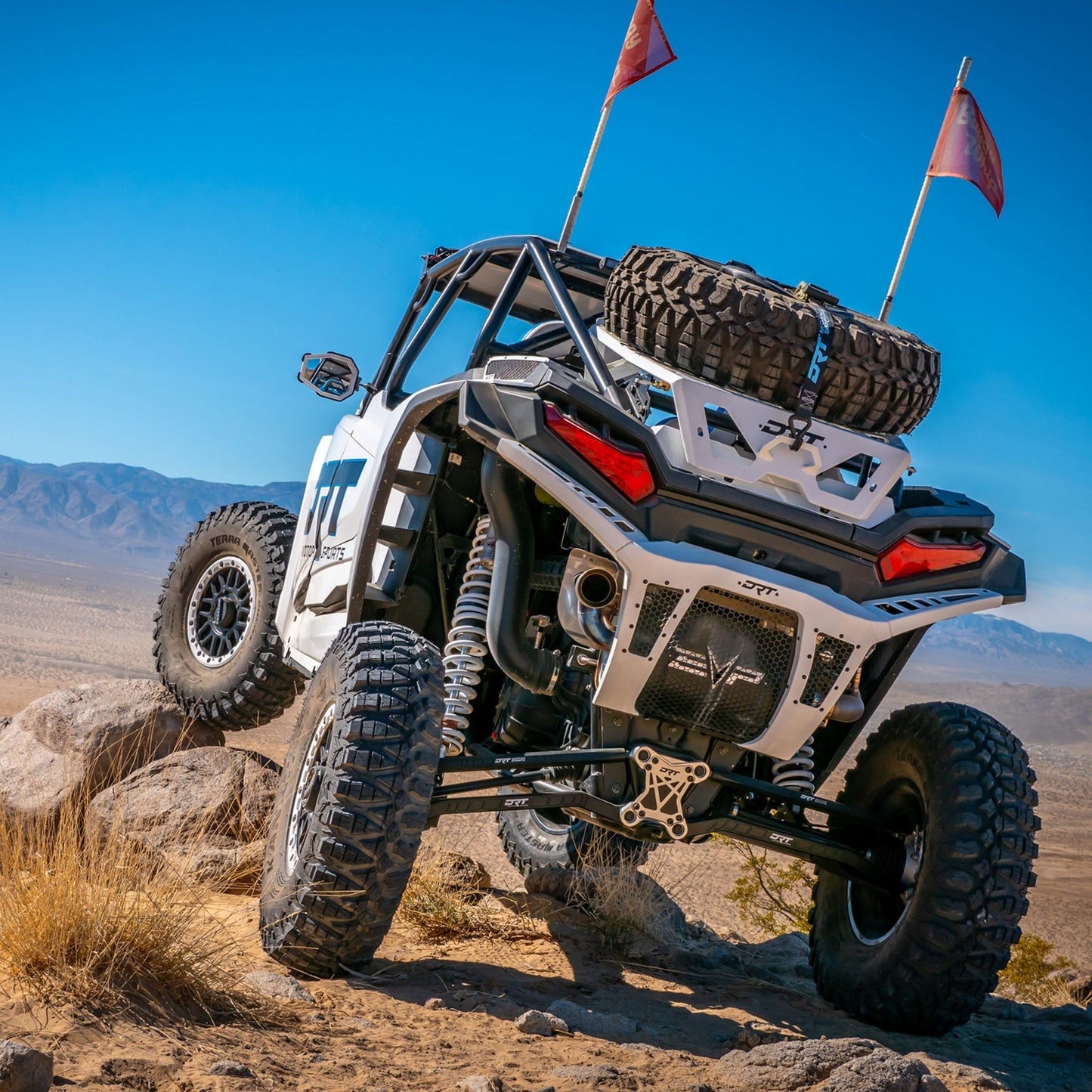 Polaris RZR XP Billet Aluminum High Clearance Radius Rod Set