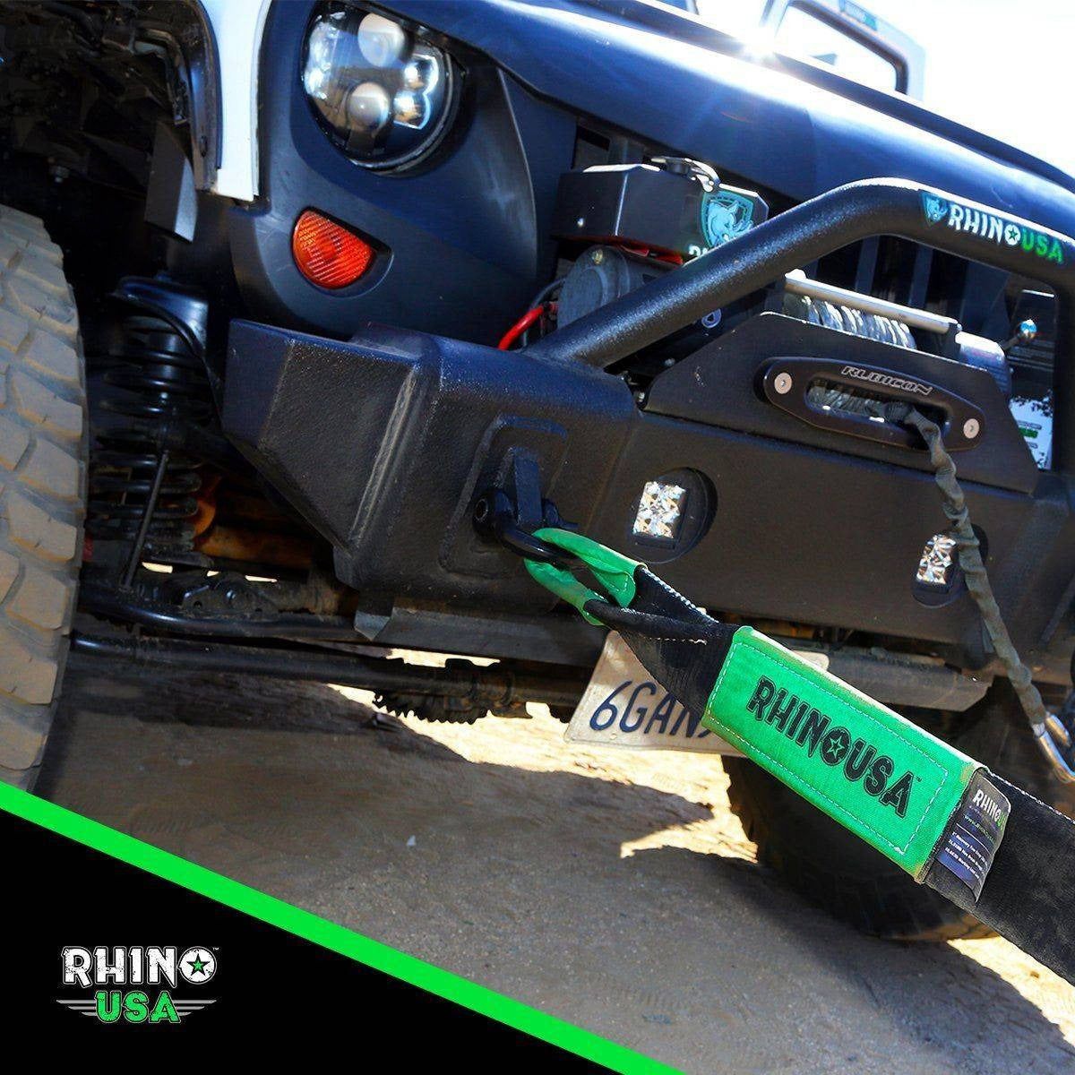 30' Tow Strap & D-Ring Shackle Set Combo