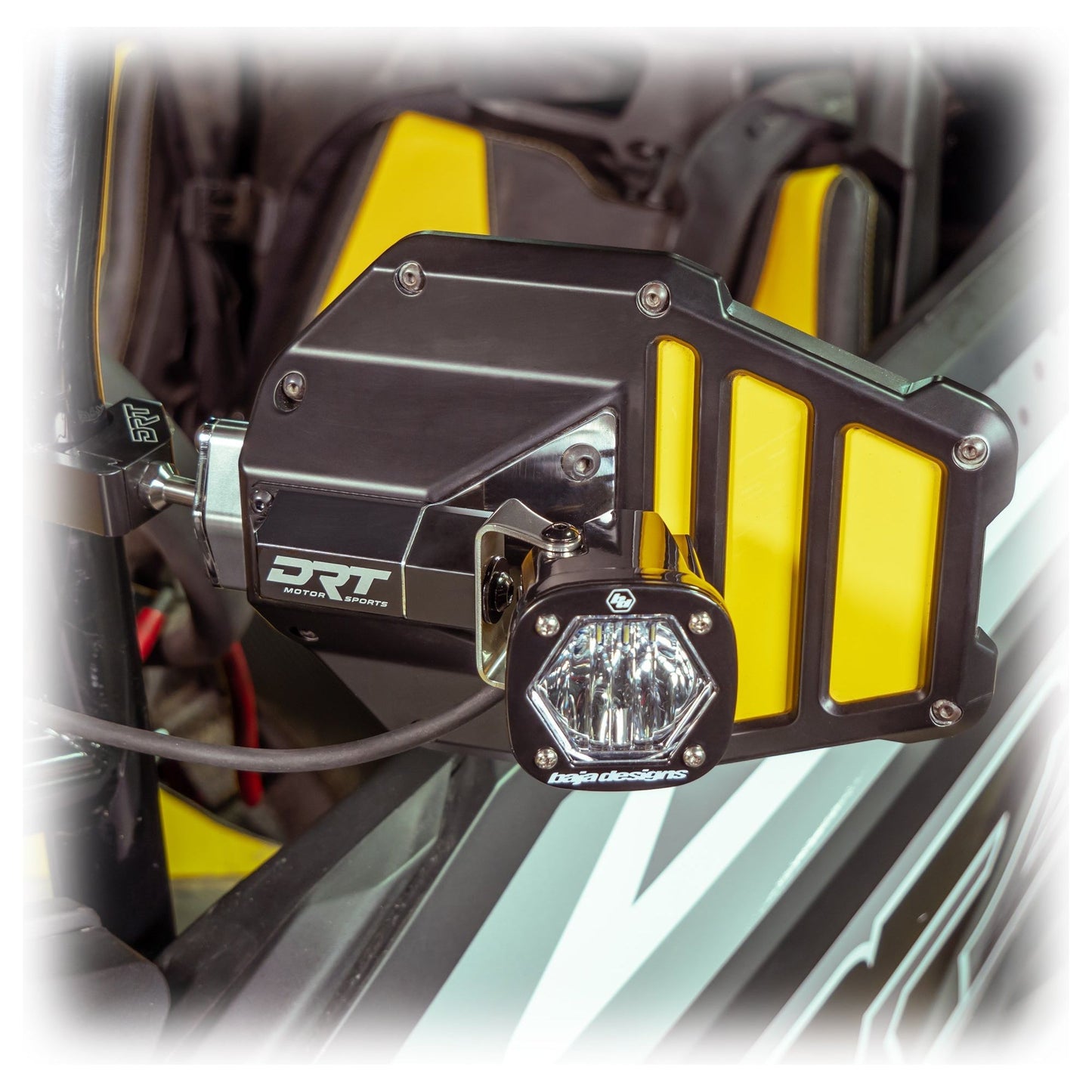 Aluminum Tactical Mirror Light Bracket Kit