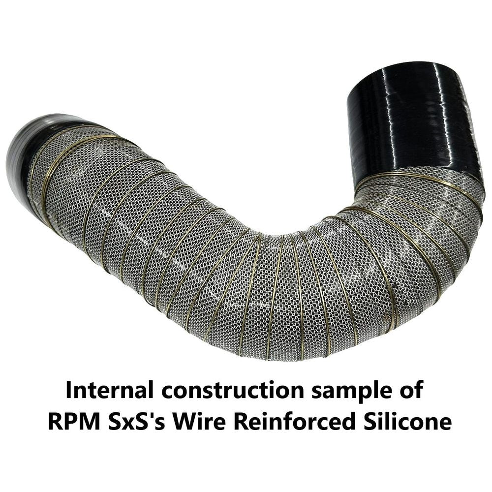 Can Am Maverick R Blow Off Valve Charge Tube (5 Ply Wire Reinforced)