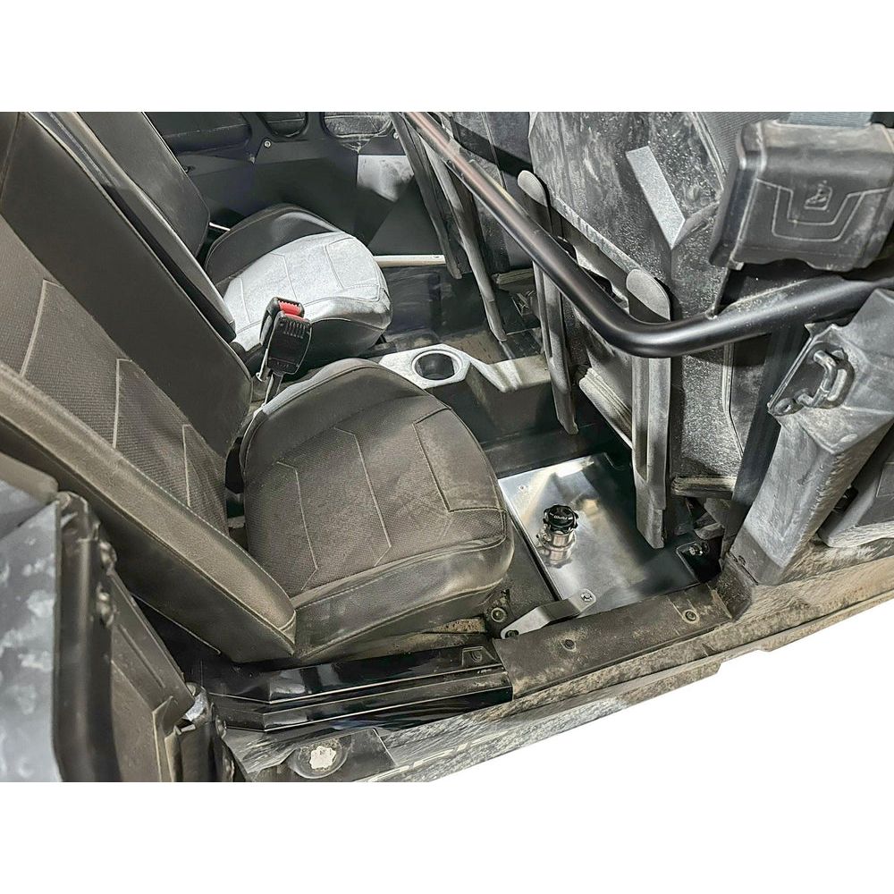 RZR Auxiliary Fuel Tank - 4 Seat XPT / XP1000 / Turbo S 4.5G Auxiliary Fuel Gas Tank Kit