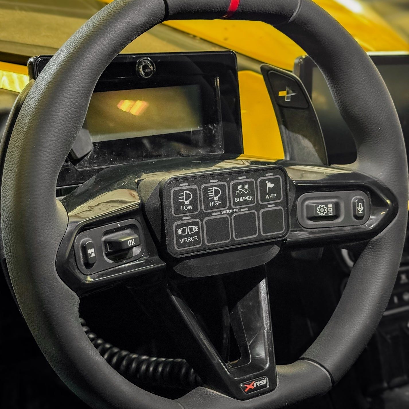 Can Am Maverick R Switch-Pro Steering Wheel Mount