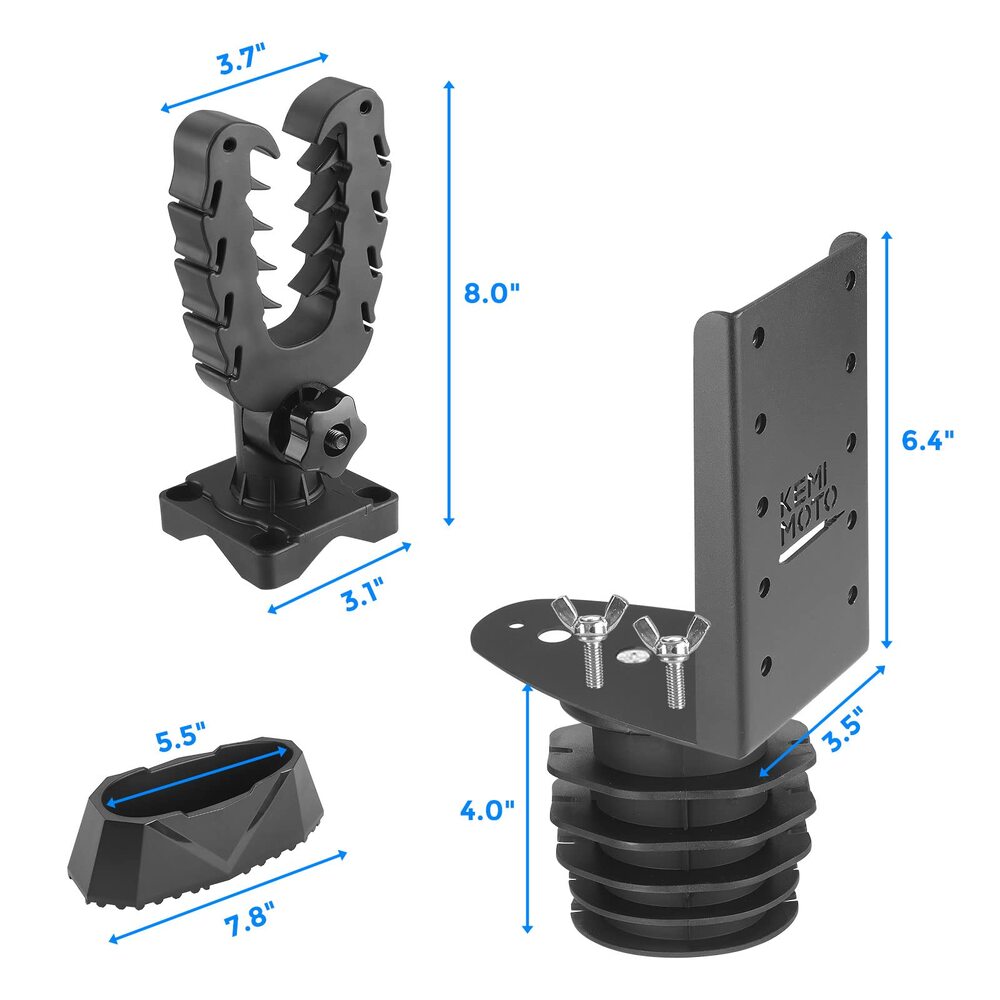 Kemimoto UTV Rifle Gun Holder