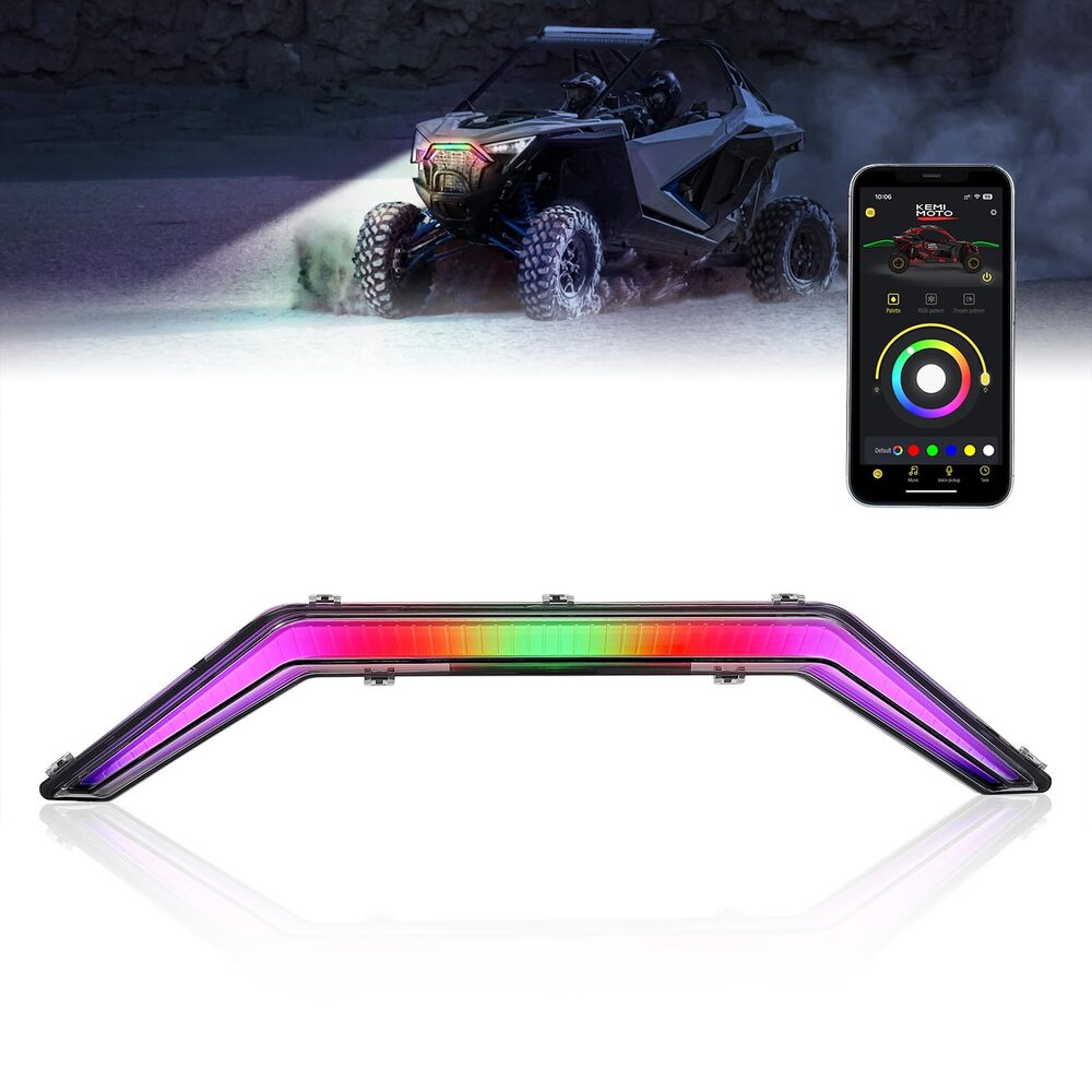 Kemimoto Polaris RZR PRO XP/4 RGB Turn Signal Light, Fang Light