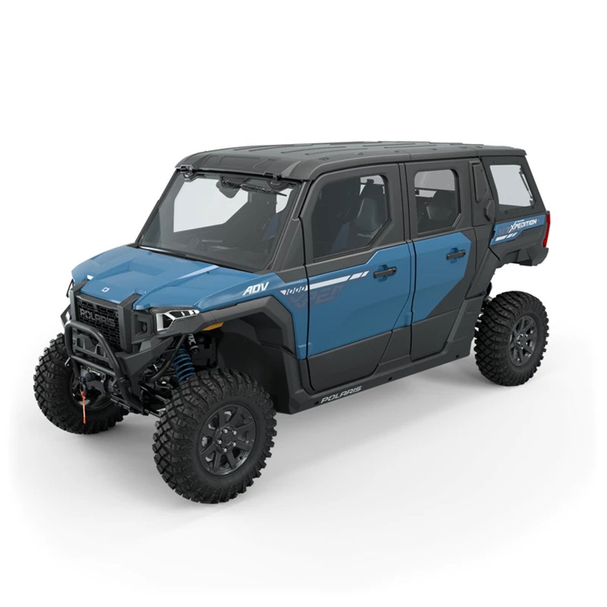 Polaris Xpedition Full Poly Rear Doors - Manual Windows