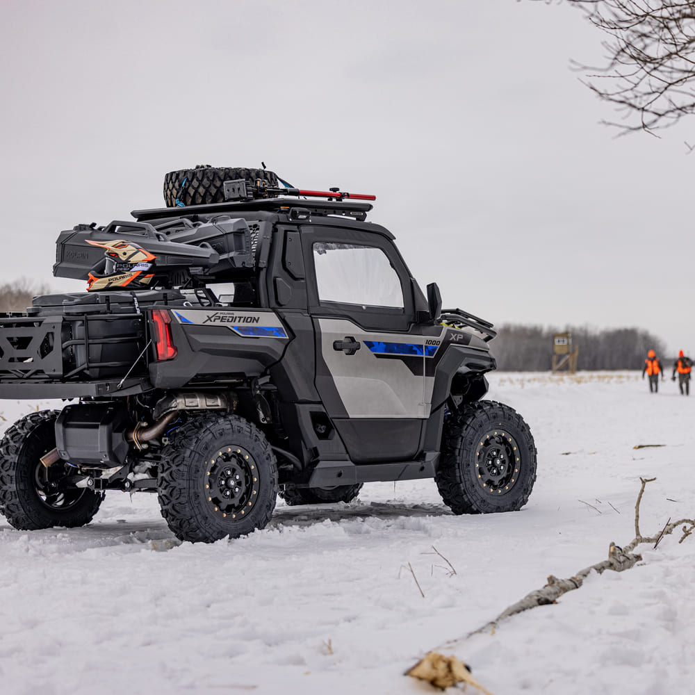 Polaris Xpedition Low Profile Rock Sliders - 2 Seat
