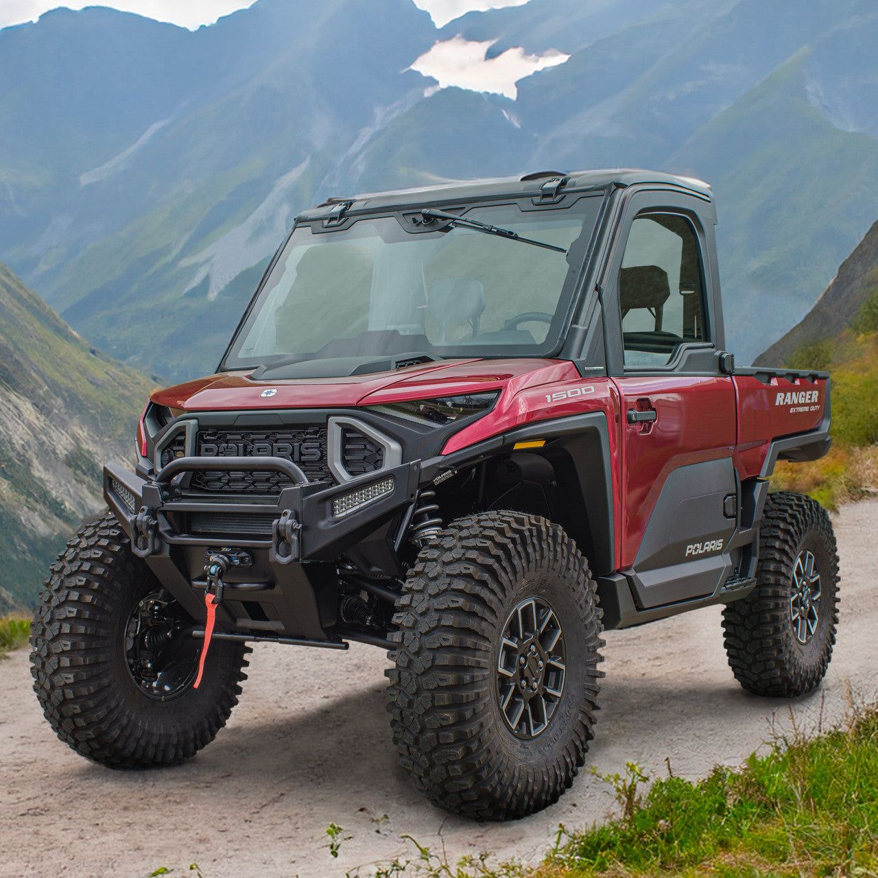 Polaris Ranger XD 1500 +2" Forward High Clearance A-Arm Kit