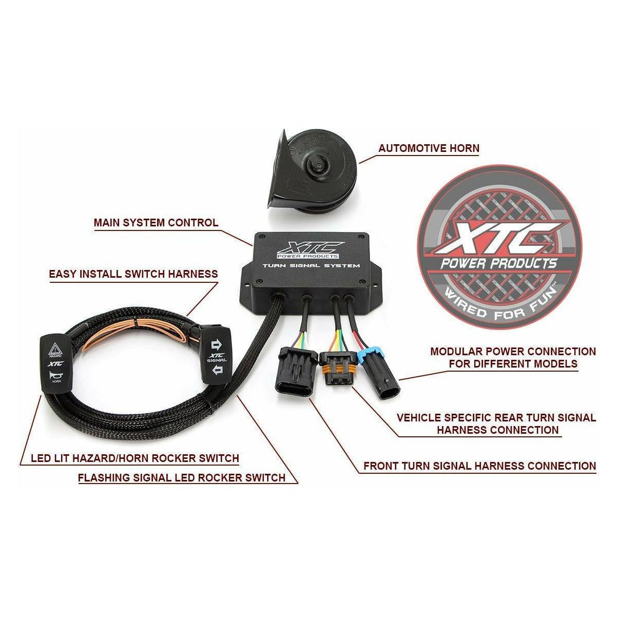 Polaris Ranger (2013-2018) Plug & Play Turn Signal System with Horn