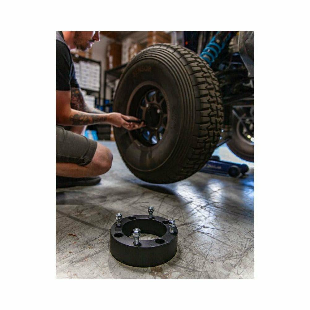 Kawasaki / Polaris 2" Wheel Spacers (Silver)