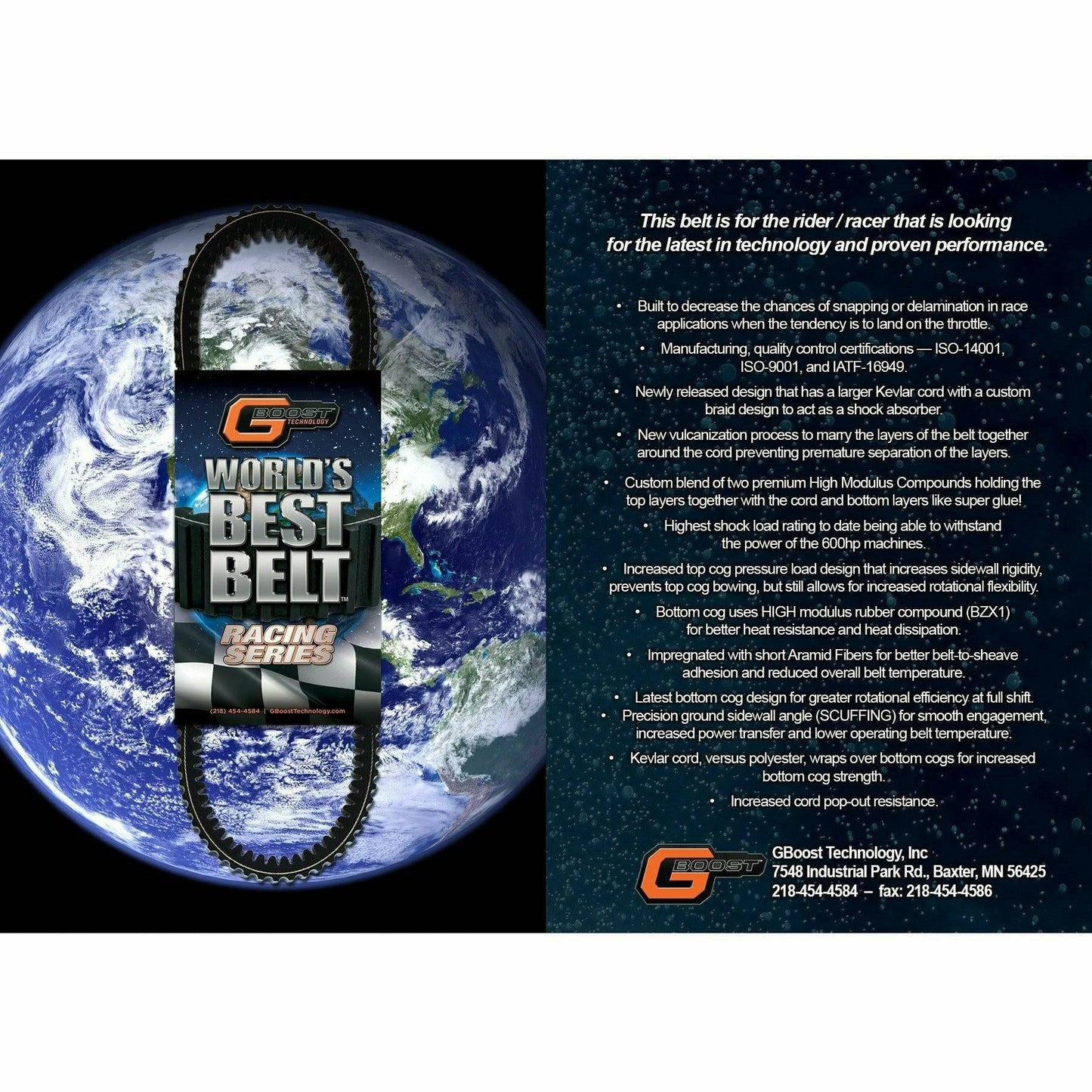 Polaris RZR XP Turbo World’s Best Race Series Drive Belt