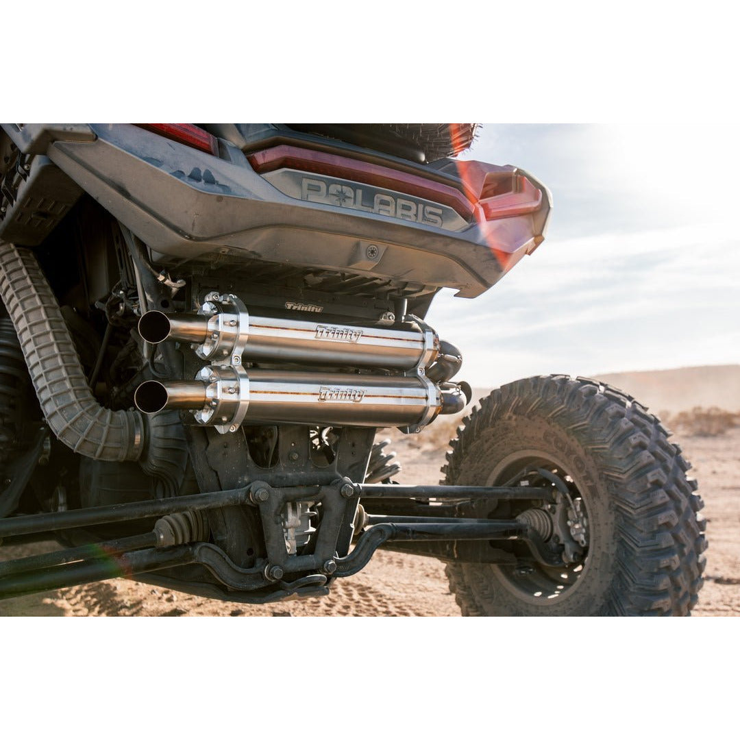 Polaris RZR XP 1000 Stainless Steel Slip On Exhaust