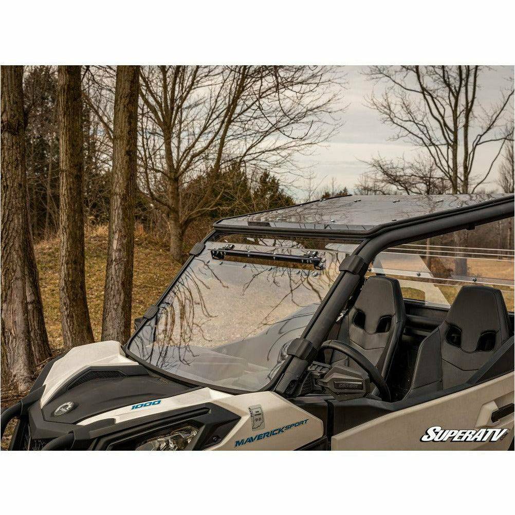 Can Am Maverick Trail Scratch Resistant Vented Full Windshield