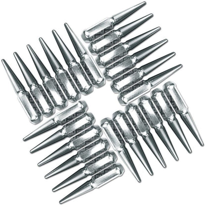 12 x 1.25mm Extended Spike Lug Nuts (60 Degree Taper Seat) | 50 Caliber Racing