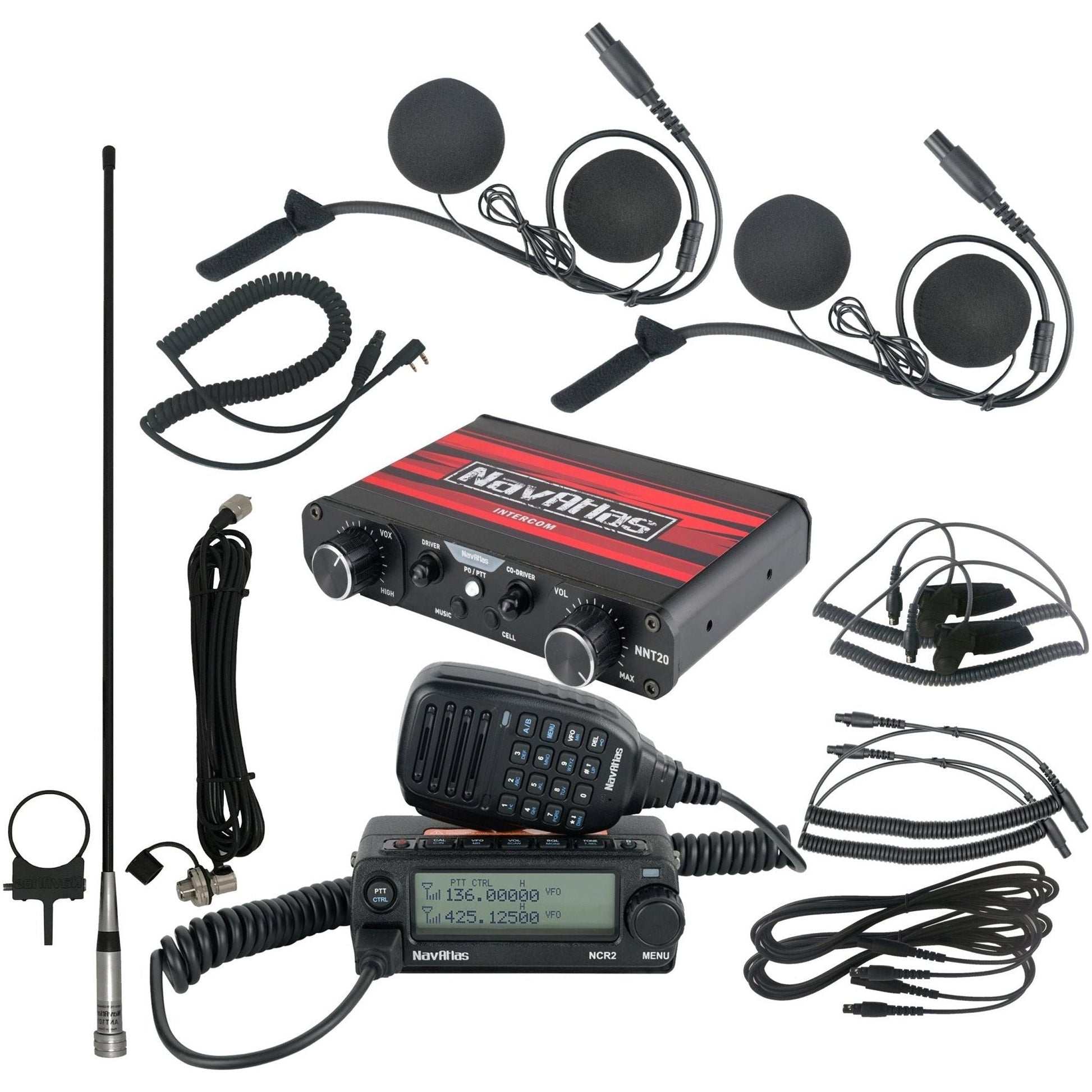 2 Person NNT20 Intercom and Radio Package