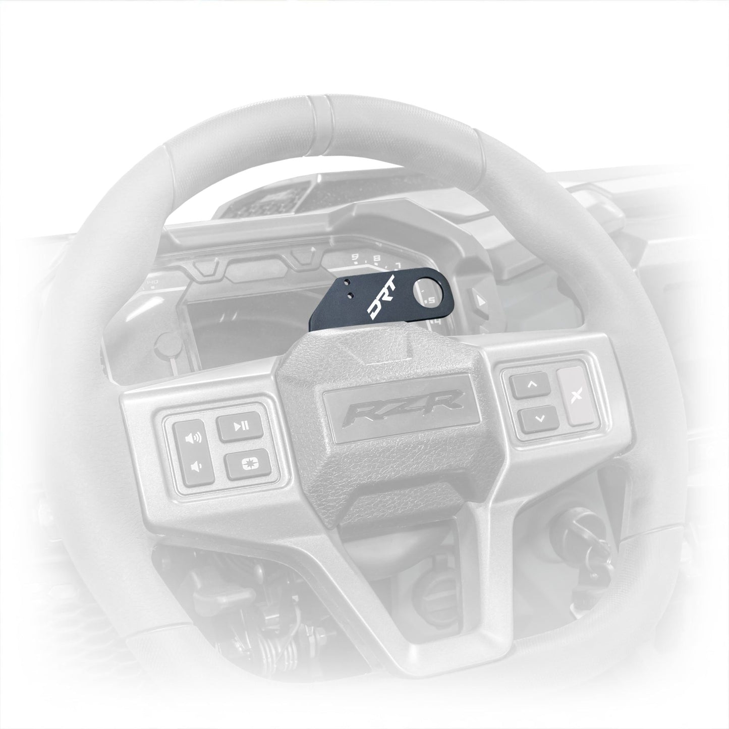 Polaris RZR Pro R / Turbo R Steering Wheel Single Push-To-Talk Plate