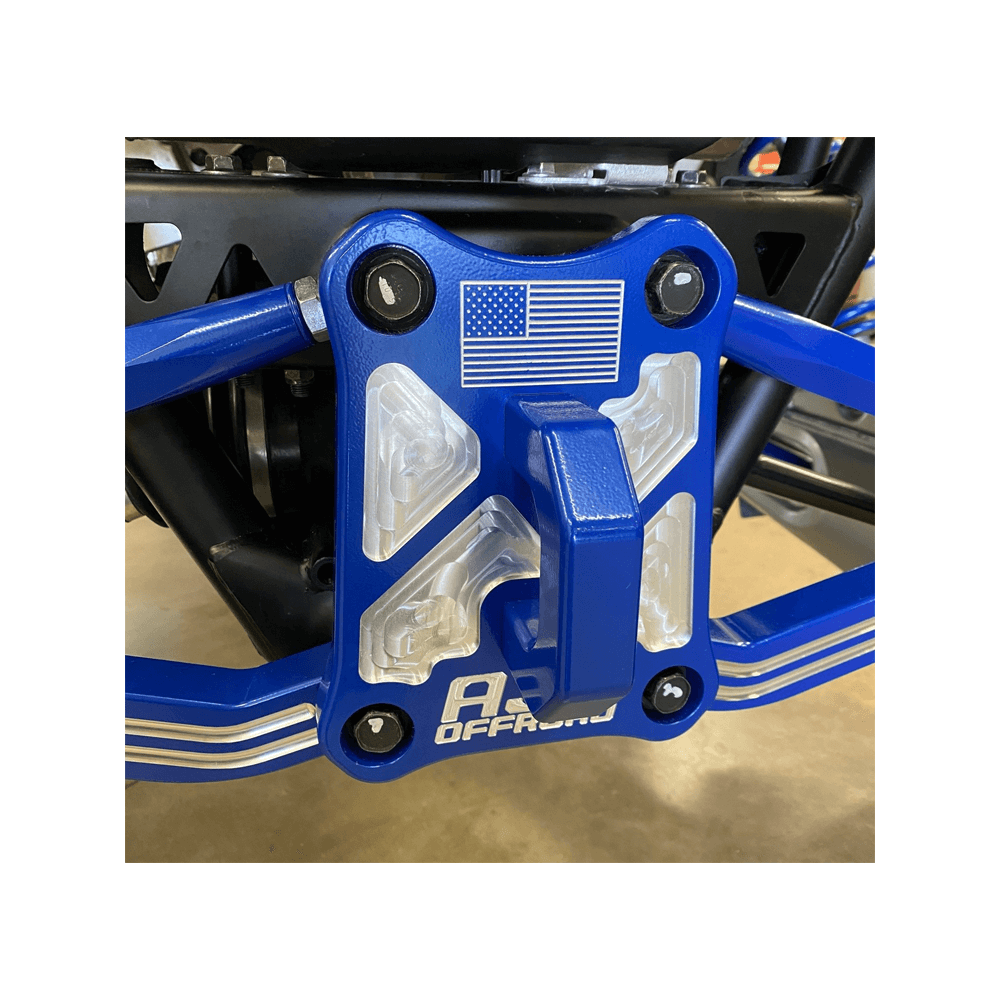 Polaris Pro R / Turbo R Billet Radius Rod Plate / Pull Plate