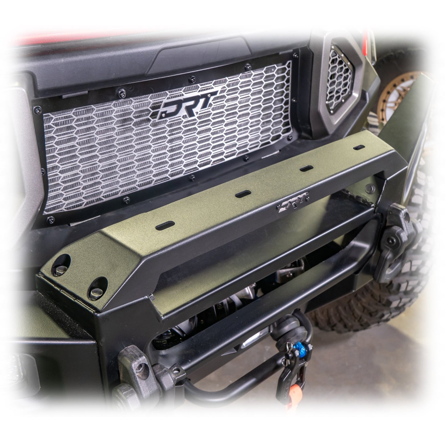 DRT Polaris Ranger XD 1500 2024+ Front Bumper Light Bracket Kit