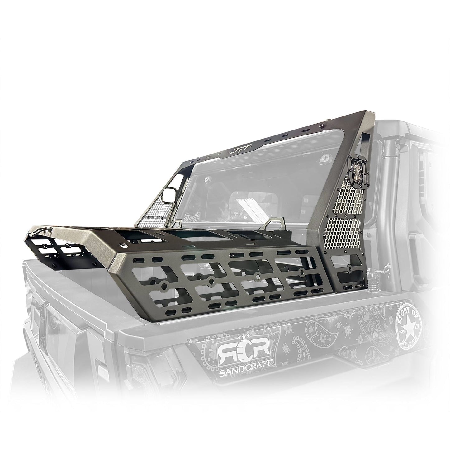 Polaris Xpedition Chase Rack / Tire Carrier System | DRT Motorsports