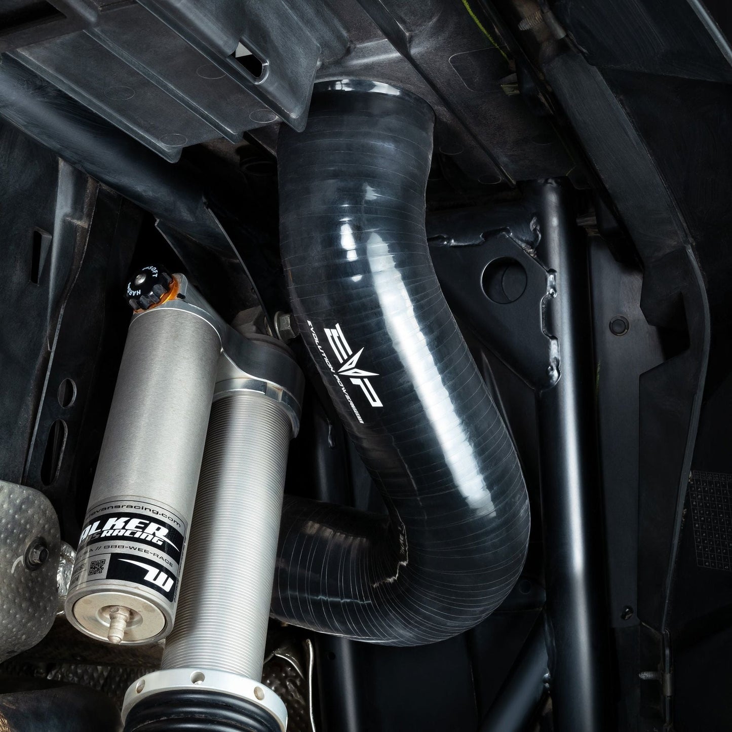 Polaris RZR V-Flow Silicone Intake Tube (Bed to Airbox)