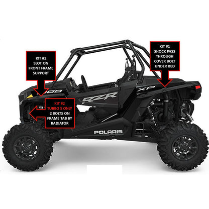 INFINITE OFFROAD X3 & RZR Specific Rock Light Bracket Kit
