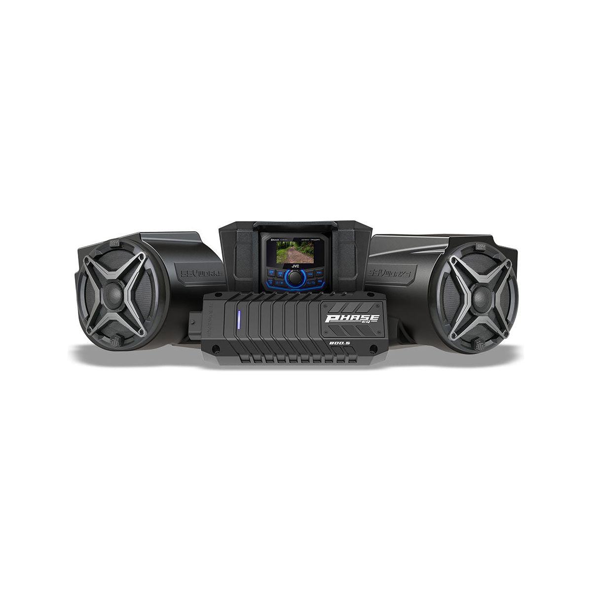 Polaris RZR Pro Series Phase-1 A-Spec 2-Speaker 200watt System with JVC