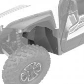 Yamaha Wolverine X2 / X4 Alloy Front Plate and Footwell Protection