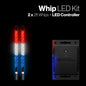 Extreme 2 FT Whips (Pair) + Controller