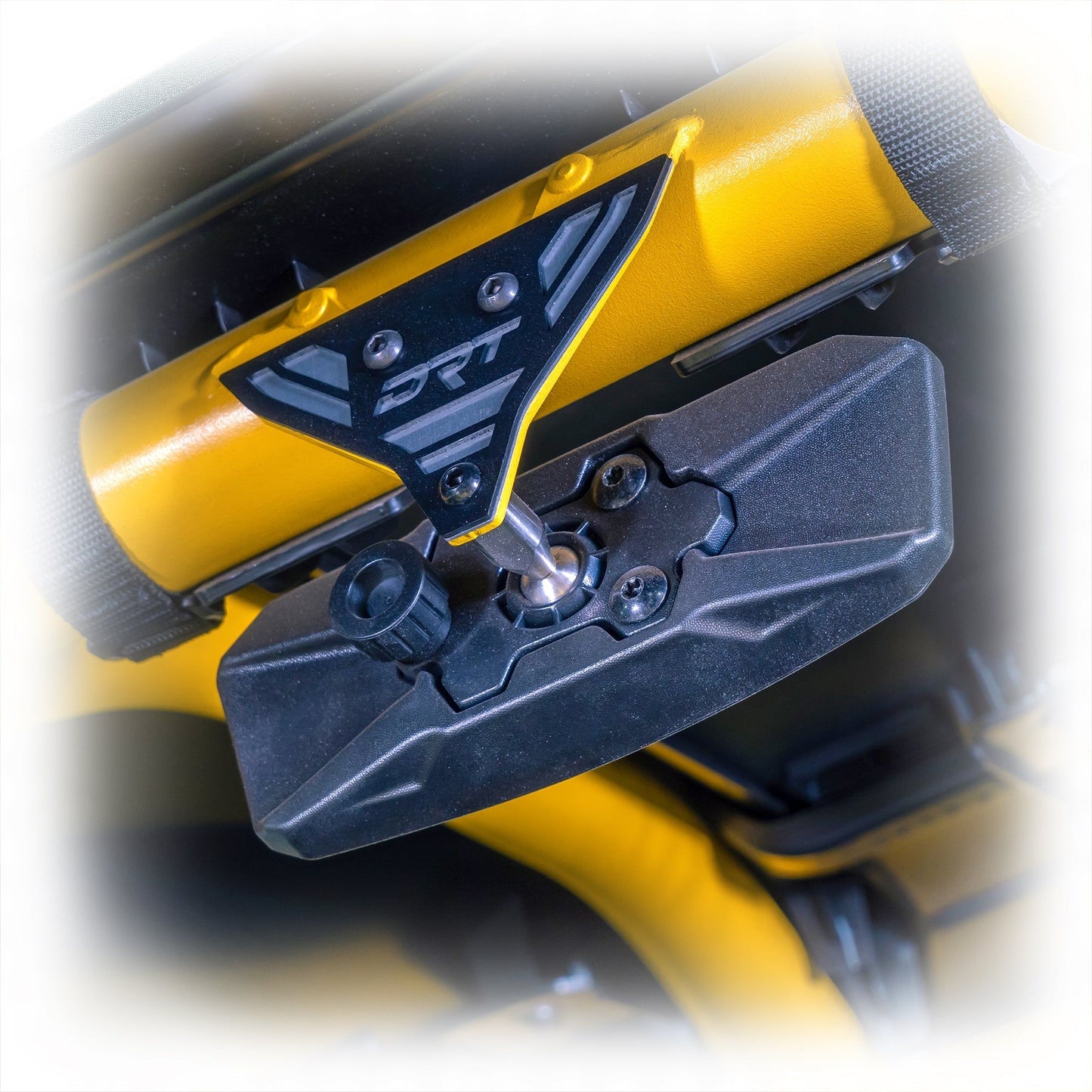 Can Am Maverick X3 / R Center Mirror Tab Cover Plate for OEM Cage