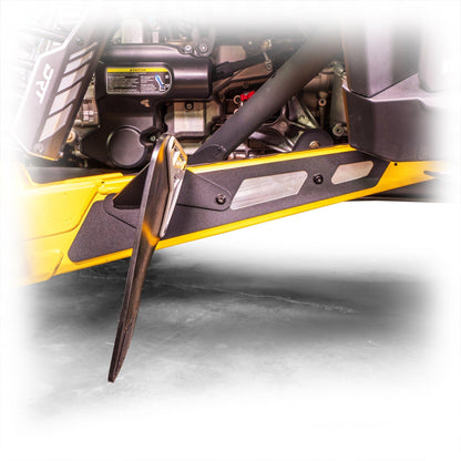 Can Am Maverick R Billet Rear Aluminum Mud/Rock Guard Kit