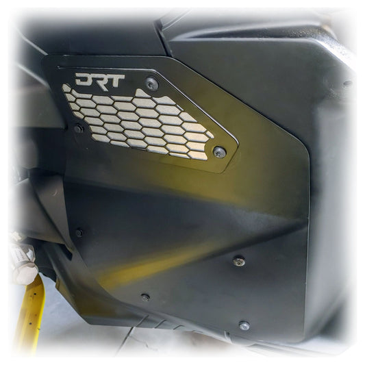 Can Am Maverick R Front Aluminum Rock Guard Kit