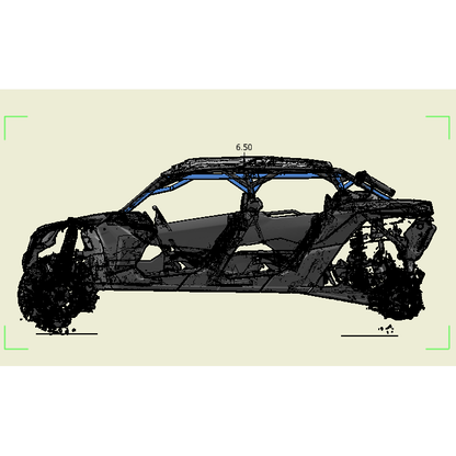 Can Am X3 MAX RivTab DIY (Weld Yourself) Roll Cage Kit