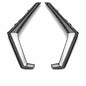 Polaris RZR 187 Style Fang Lights with Control Harness