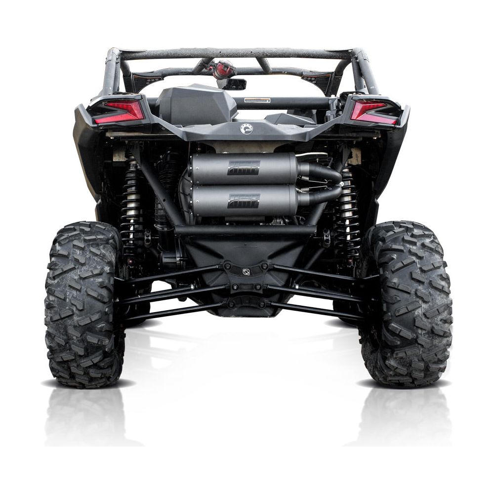 Can Am X3 Titan Dual Turbo Back Exhaust