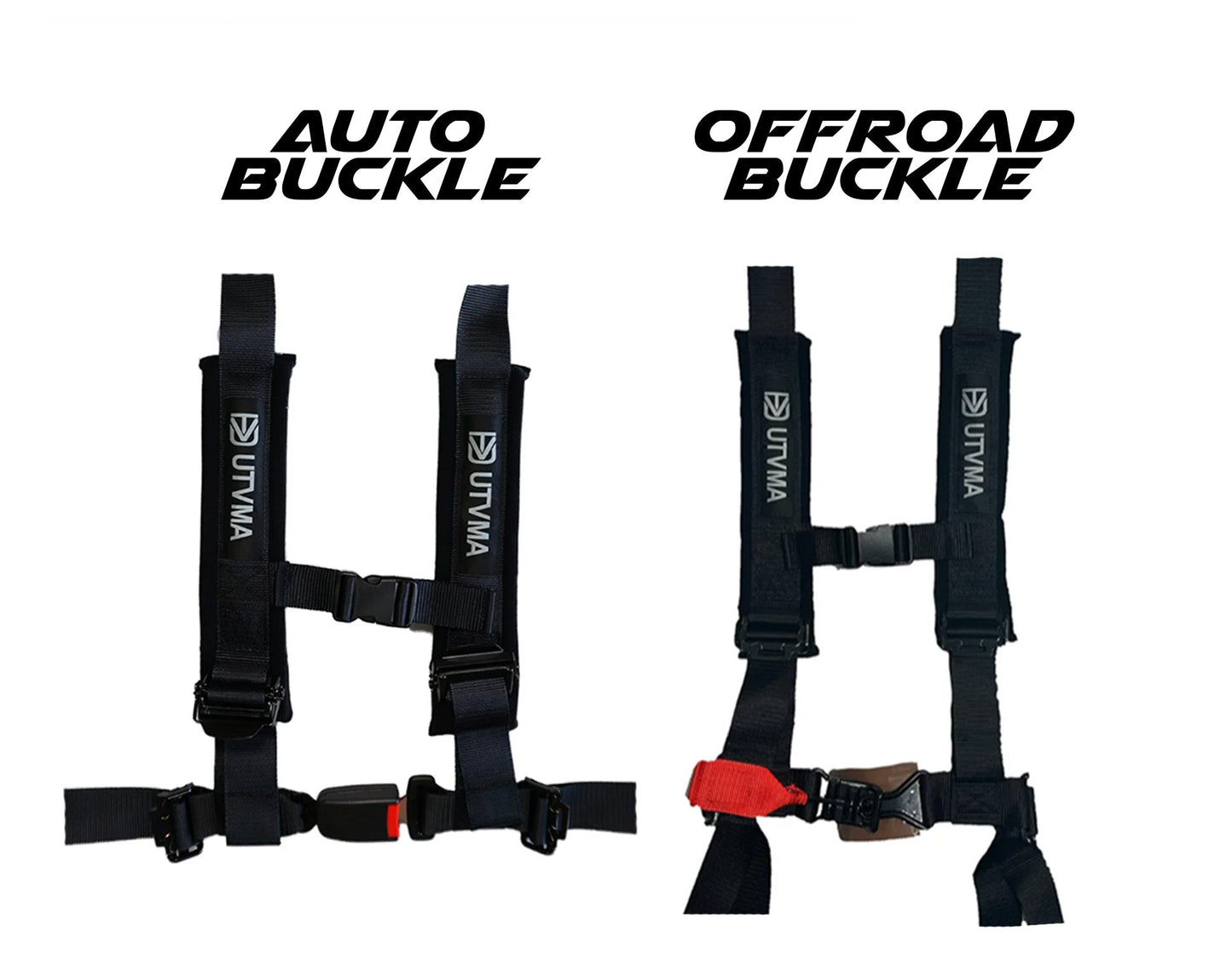 2024+ RZR 1000 Front/Rear Bench Seat W Harnesses 2 and 4 Seater