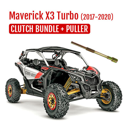 Can-Am Maverick X3 Turbo R/RR (2017-21) Primary+Secondary Clutches