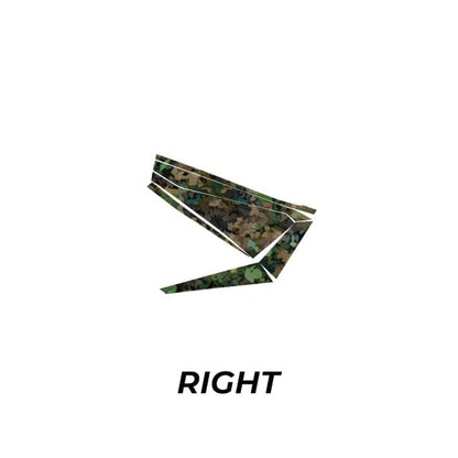 Kemimoto Polaris RZR PRO XP Doors Only Camouflage Wraps Graphics Kit