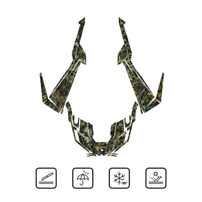 Kemimoto Polaris RZR PRO XP Camouflage Wraps Graphics Kit