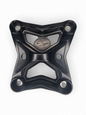 2017 to current Can Am X3 Maverick 6 bolt EOD XL Radius Rod Plate with Tow Hook Black