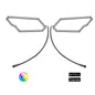 5150 Whips 187 Style Can-Am Halos W/ Control Harness