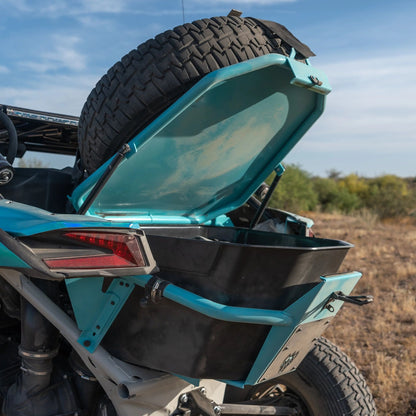 Can Am X3 Rear Storage / Tire Rack