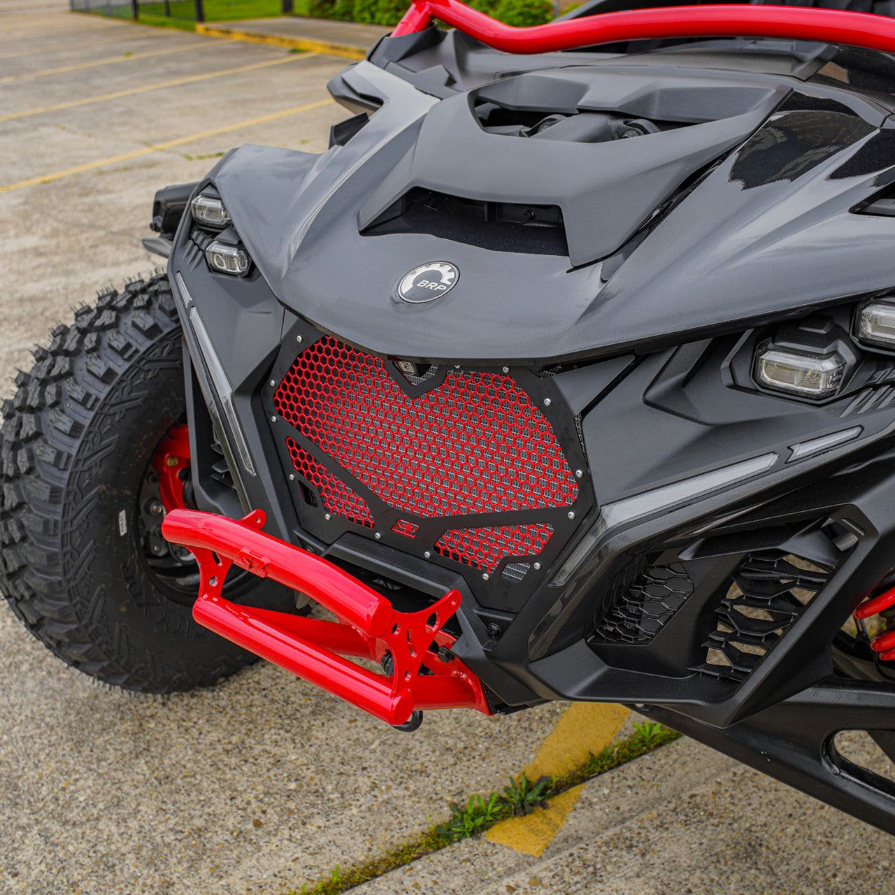 Can Am Maverick R Front Grille