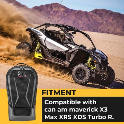 Kemimoto Can-Am Maverick X3 Front Door Bags & Center Storage Bag