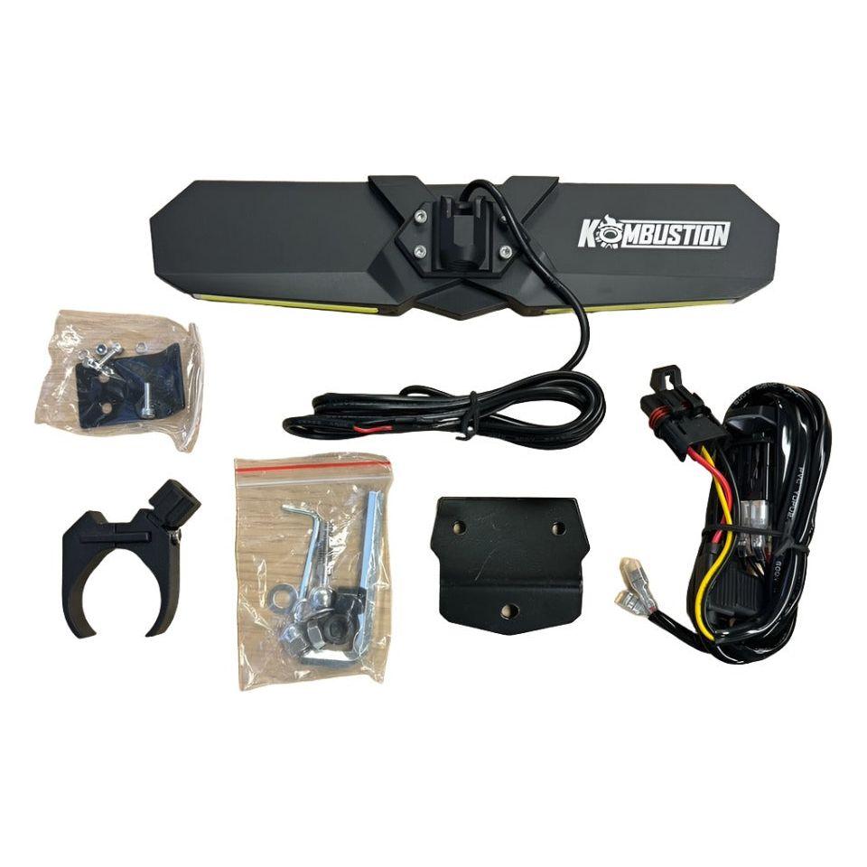Rear View Mirror with Dome Light