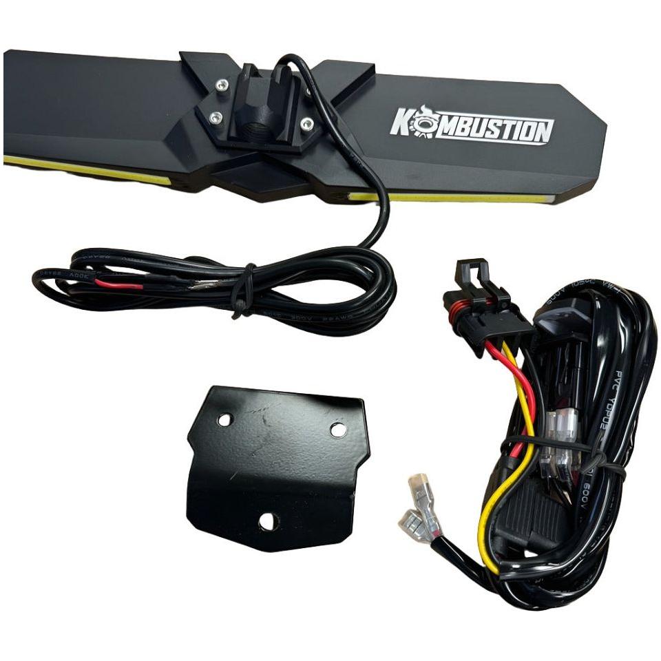 Rear View Mirror with Dome Light