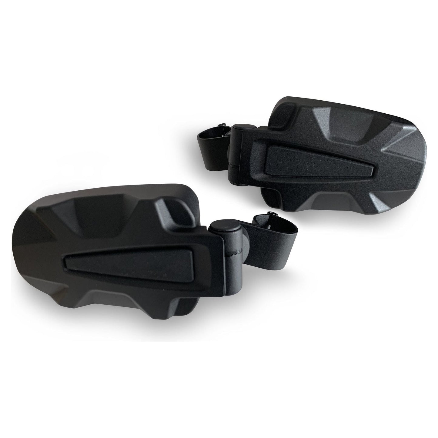 Cast Aluminum Side Mirror Set