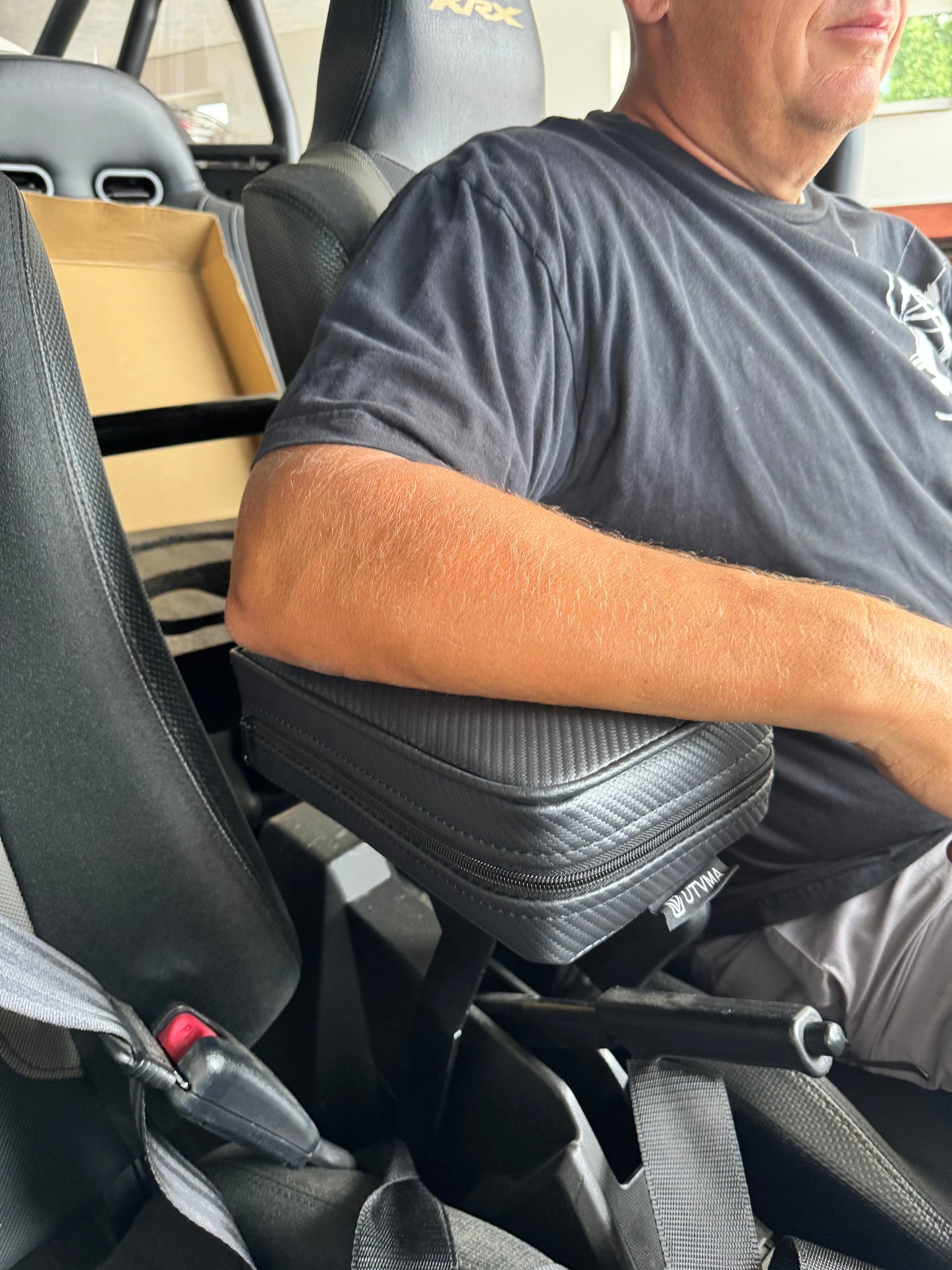 UTVMA Commander MAX Front or Rear Armrest with Bracket (2021-2024)