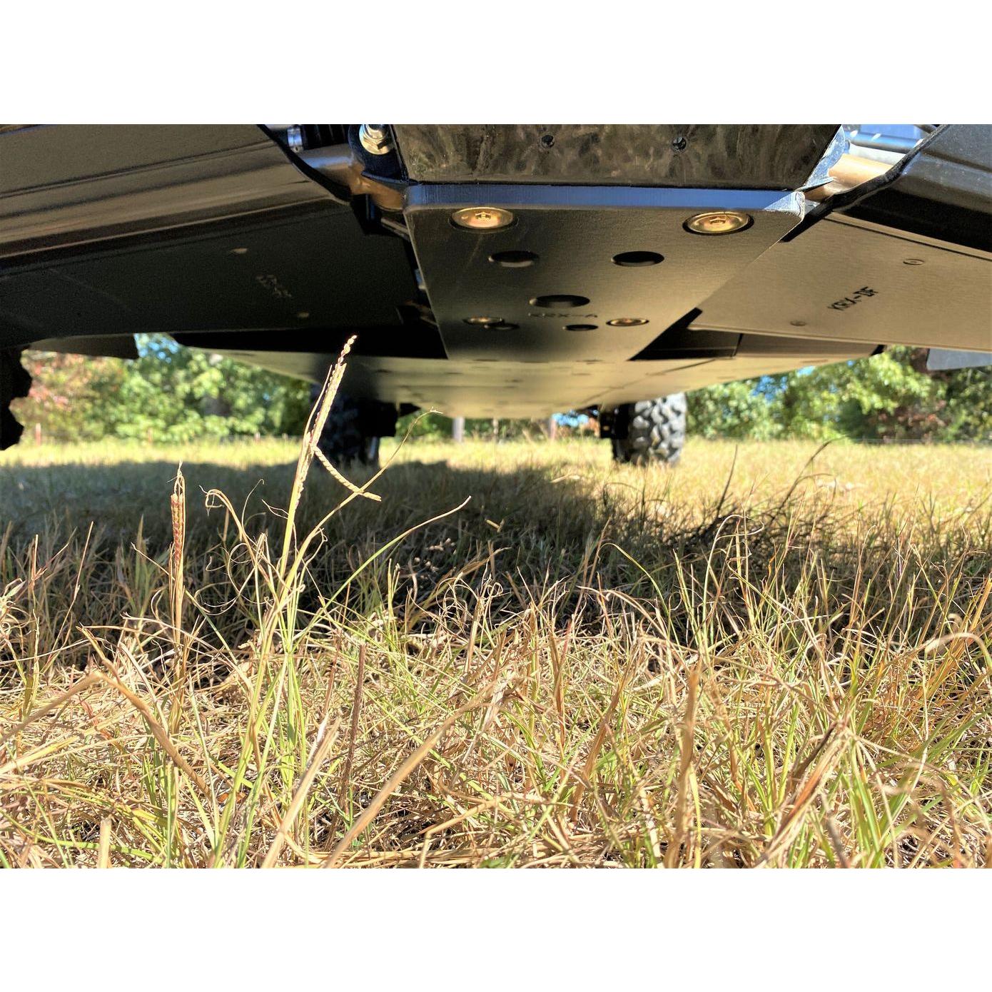 Kawasaki KRX 4 Full Skid Plate with Integrated Sliders