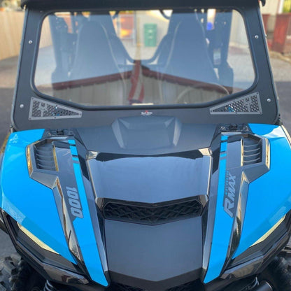 Yamaha RMAX Glass Windshield