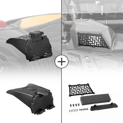 Kemimoto Can-Am Maverick X3 Navigation Storage Box and Holder & Noise Reduction Kit