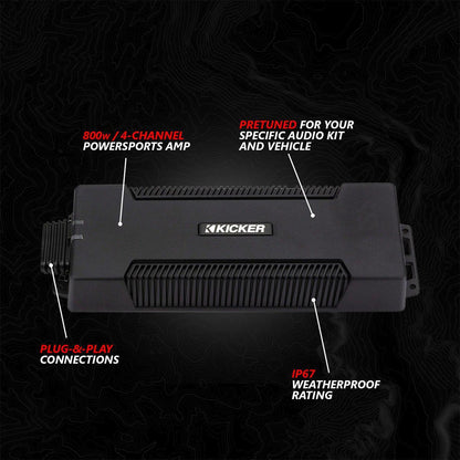 Can Am Maverick R Phase 5 V-Spec 1650 Watt 6 Speaker System